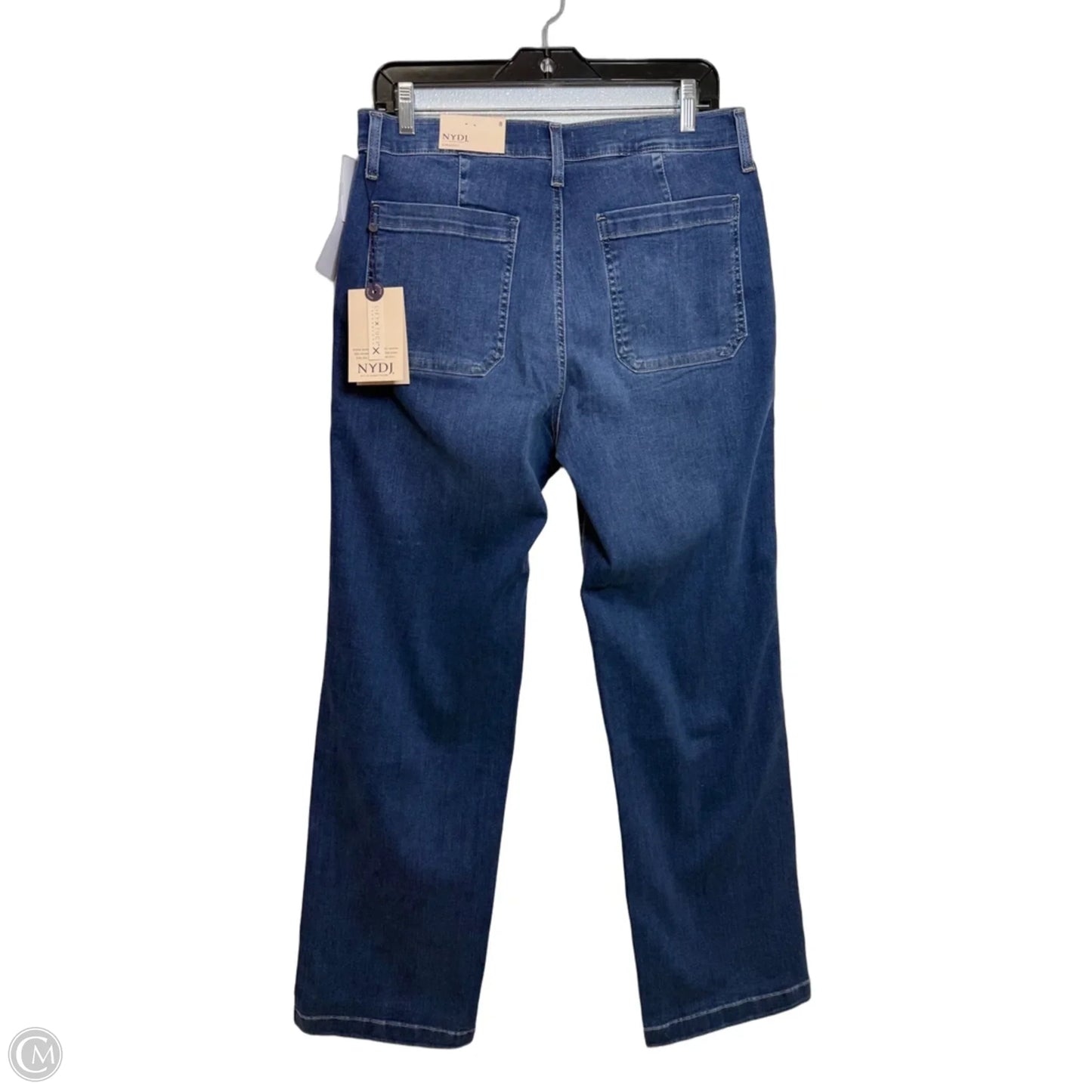 Jeans Straight By Not Your Daughters Jeans In Blue Denim, Size: 8