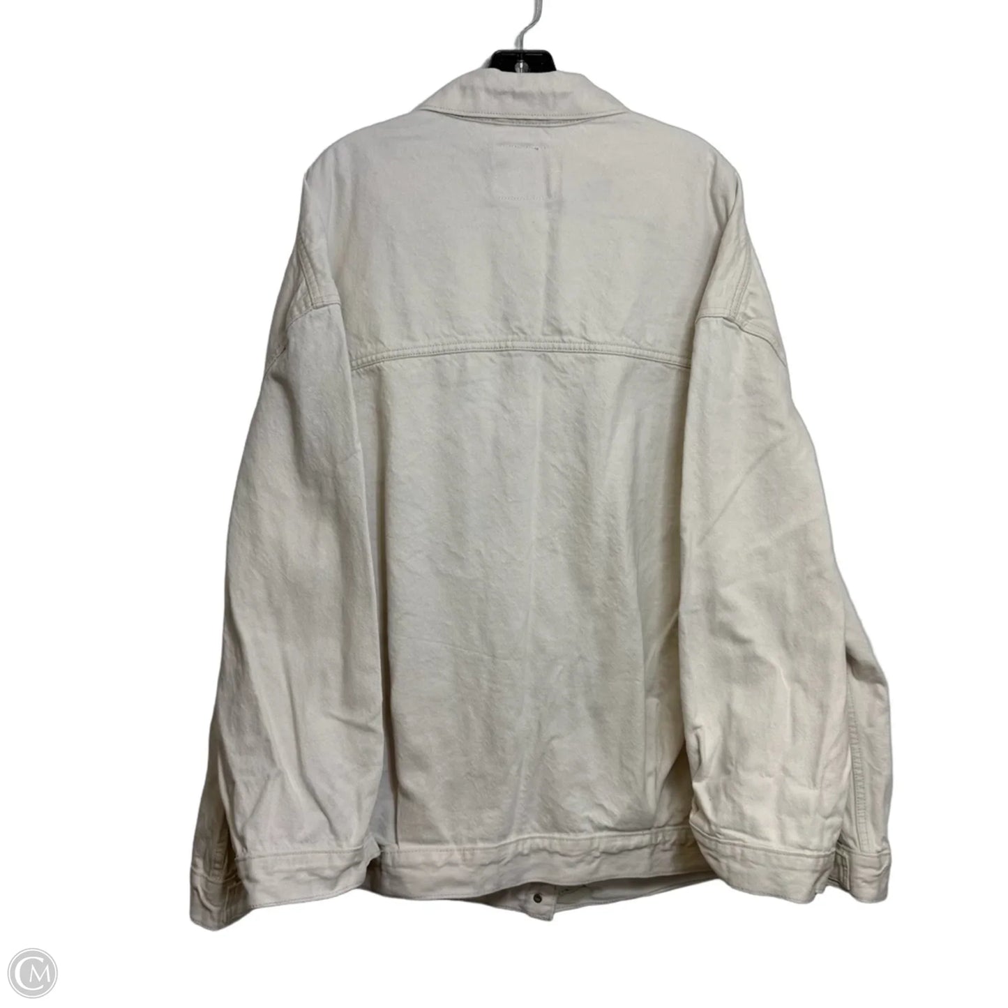 Jacket Denim By Levis In Cream, Size: 4x