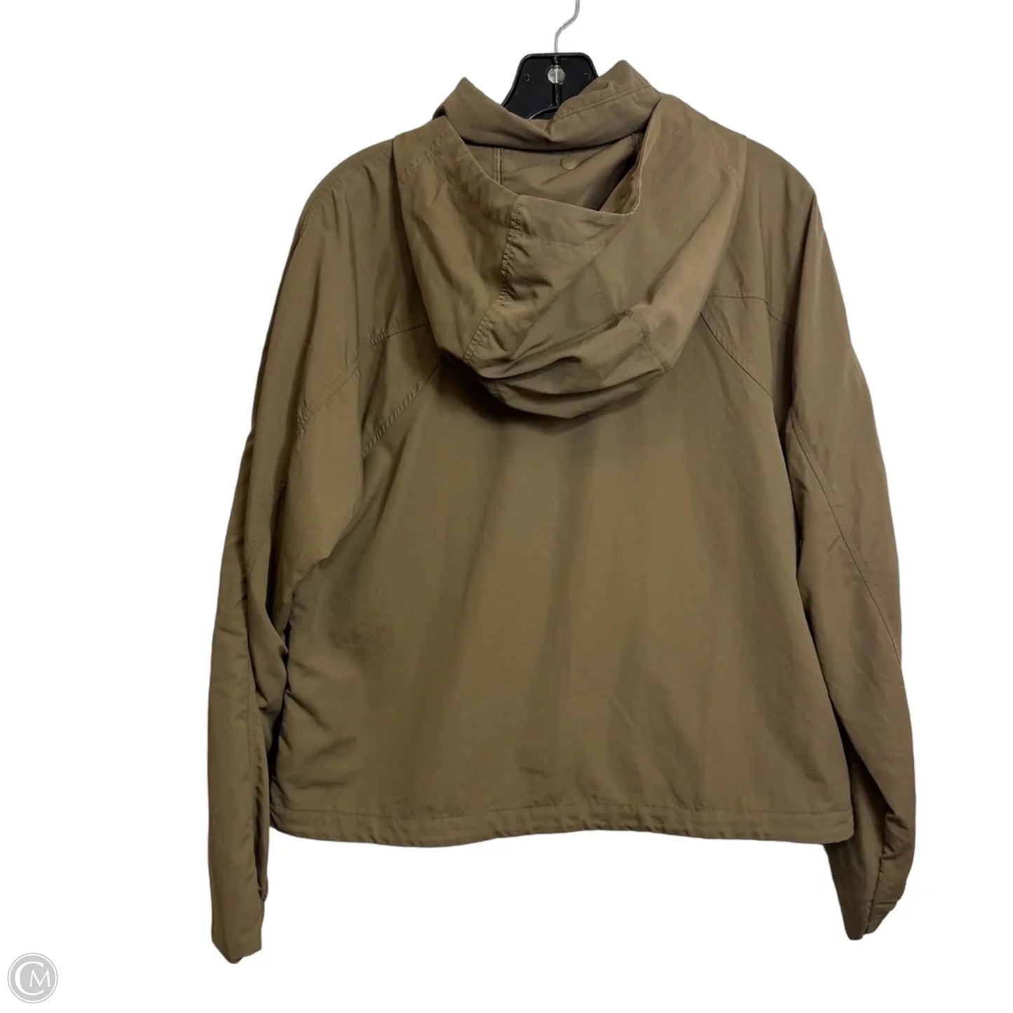 Athletic Jacket By Lululemon In Tan, Size: 8