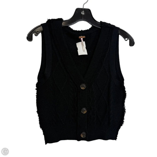 Vest Other By Free People In Black, Size: M