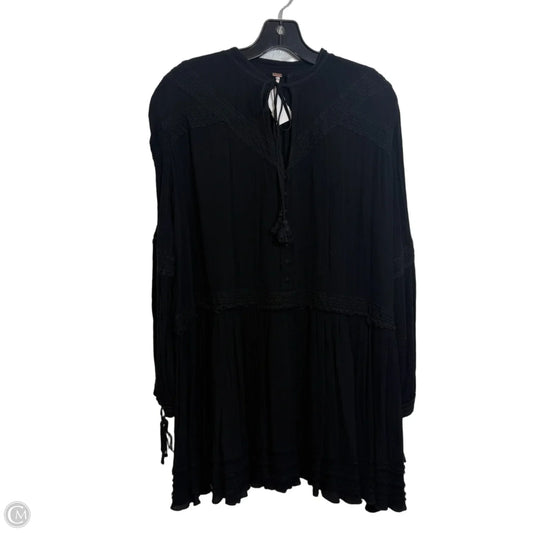 Top Long Sleeve By Free People In Black, Size: S
