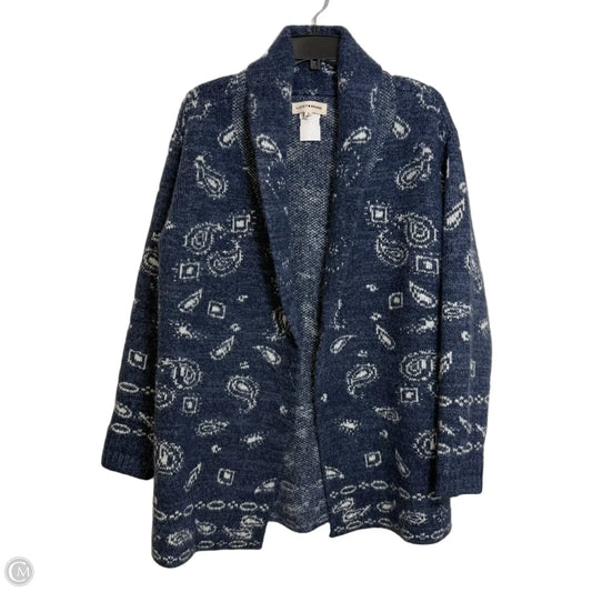 Cardigan By Lucky Brand In Navy, Size: S