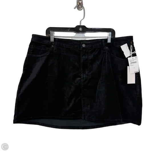 Skirt Mini & Short By Good American In Black, Size: 16
