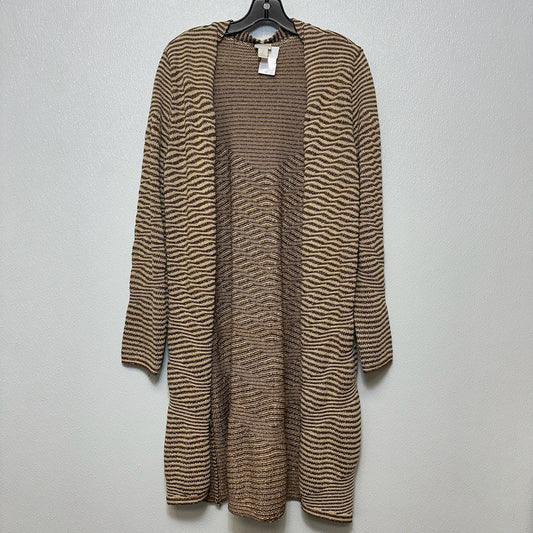 Cardigan By Chicos In Gold, Size: L