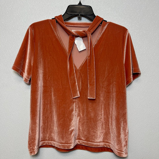 Peach Top Short Sleeve Madewell, Size L