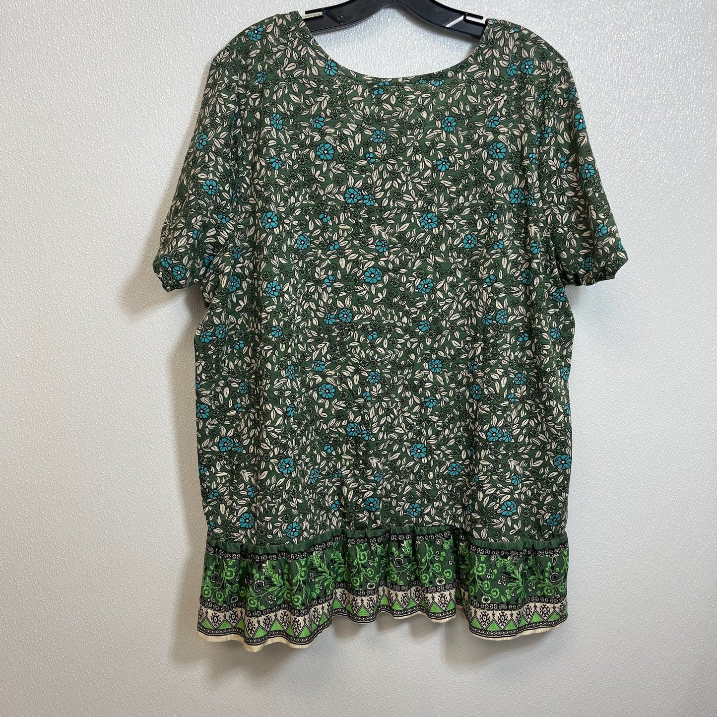 Top Short Sleeve By Woman Within  Size: 1x