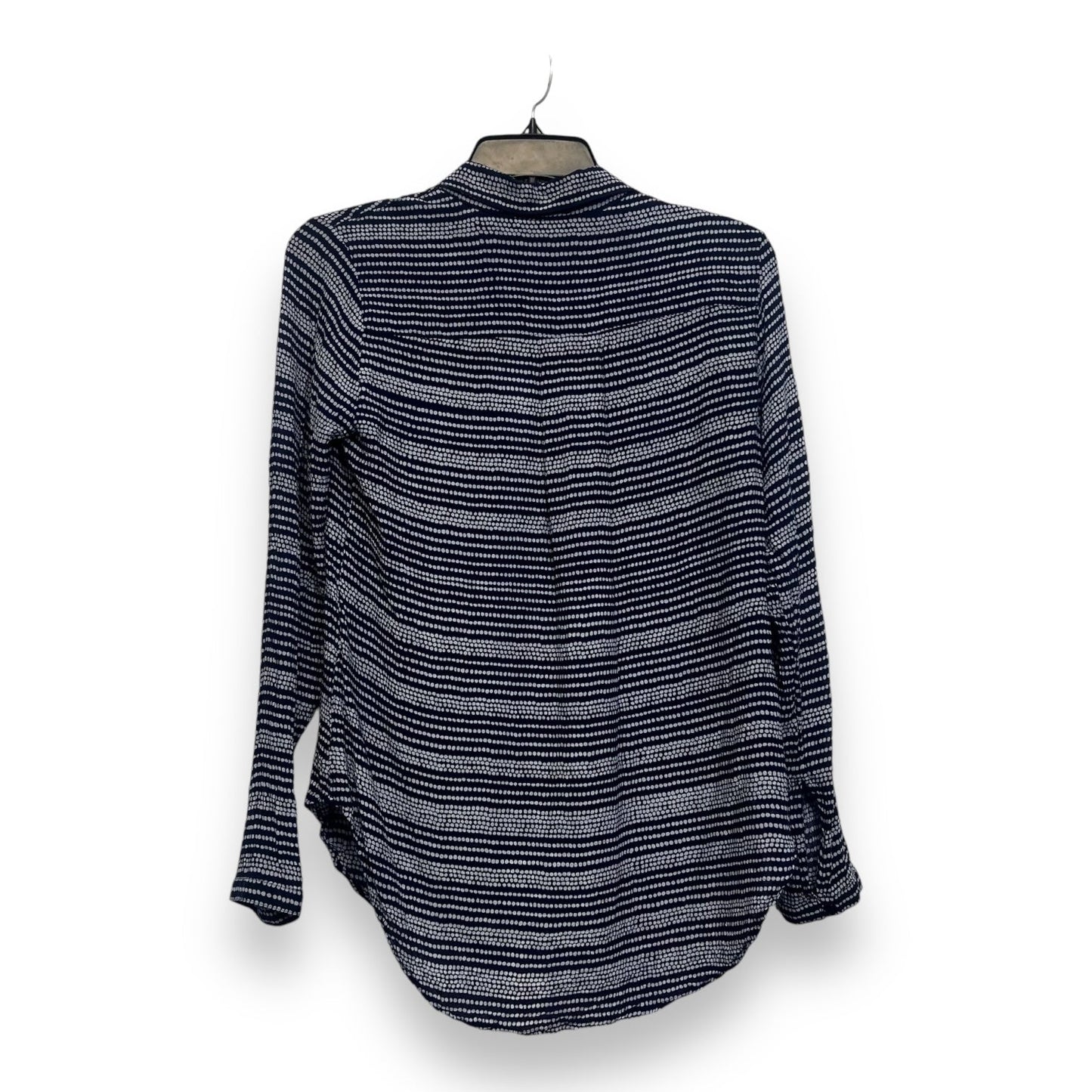 Top Long Sleeve By Cloth And Stone In Navy, Size: S