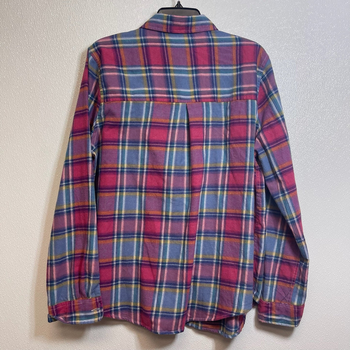 Top Long Sleeve By Aeropostale In Plaid, Size: Xl