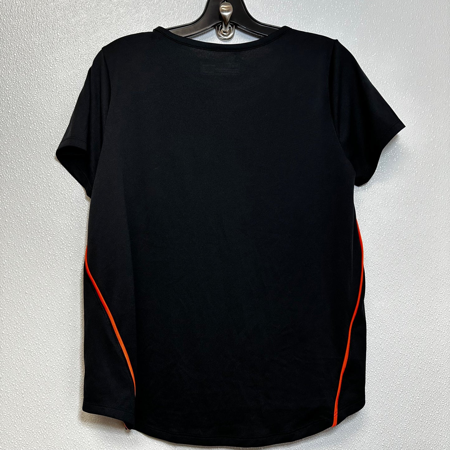 Black Athletic Top Short Sleeve Under Armour, Size M