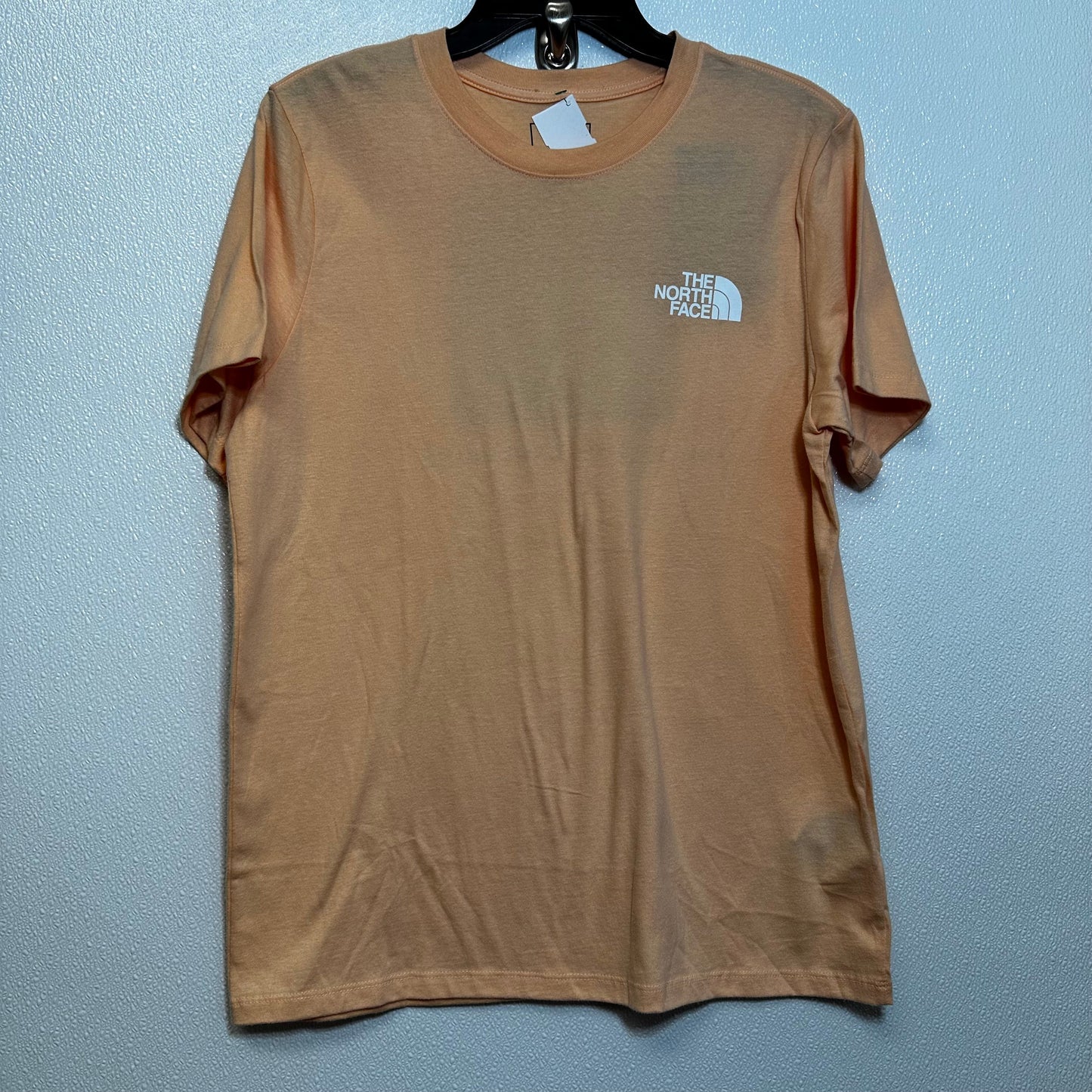 Peach Athletic Top Short Sleeve North Face, Size L