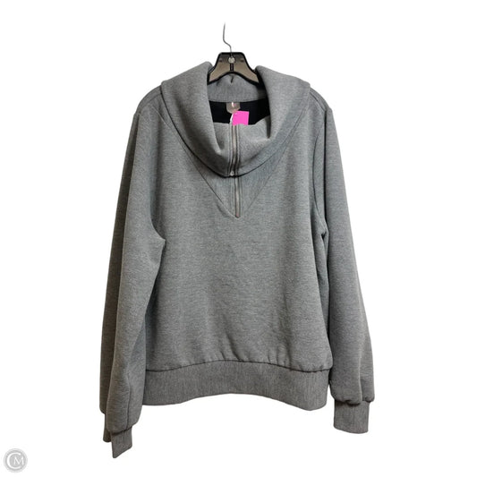 Top Long Sleeve By Calia In Grey, Size: Xxl