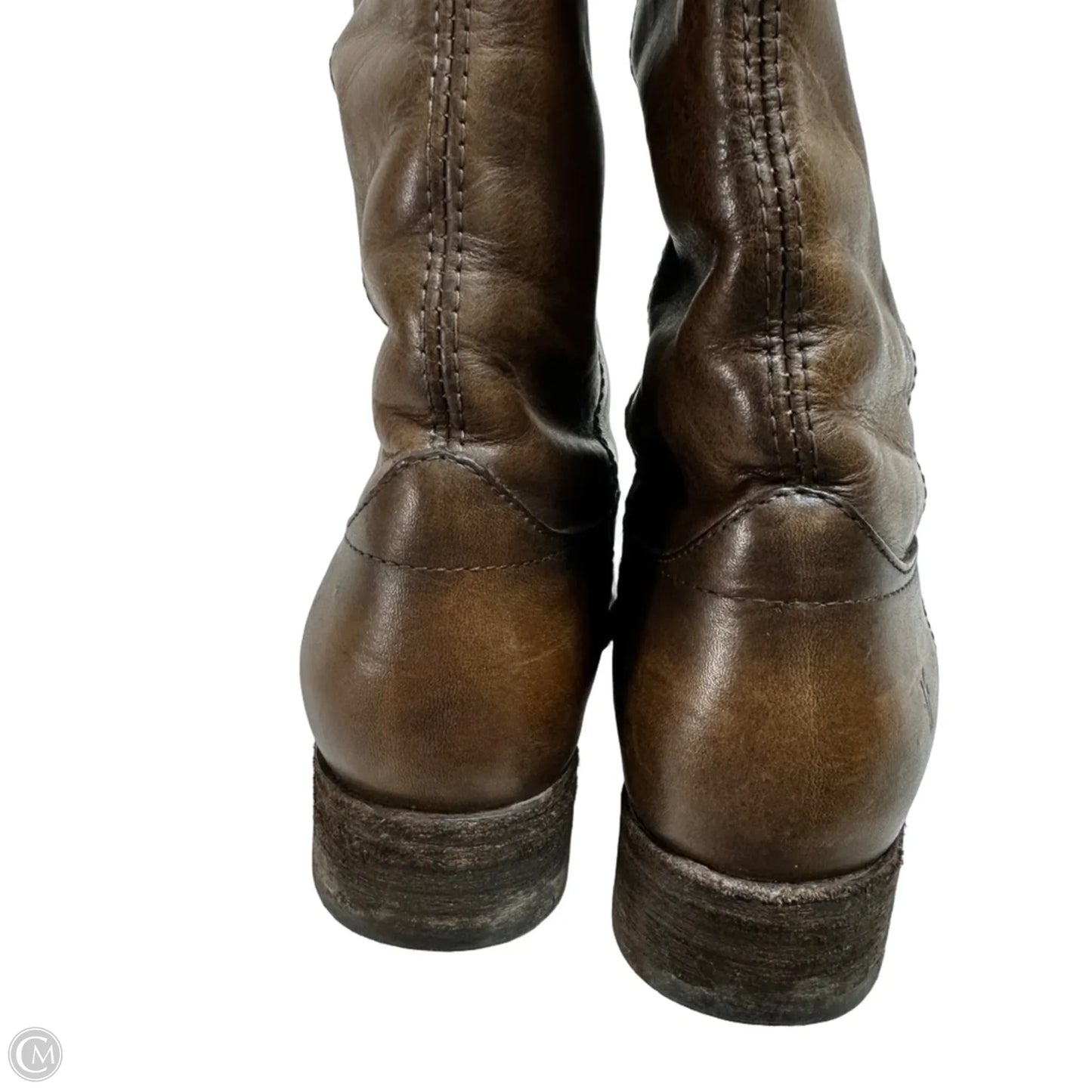 Boots Designer By Frye In Brown, Size: 6