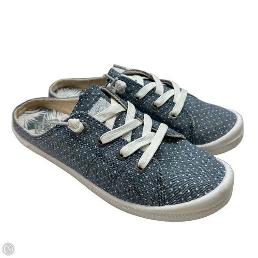 Shoes Flats By Roxy In Blue, Size: 7