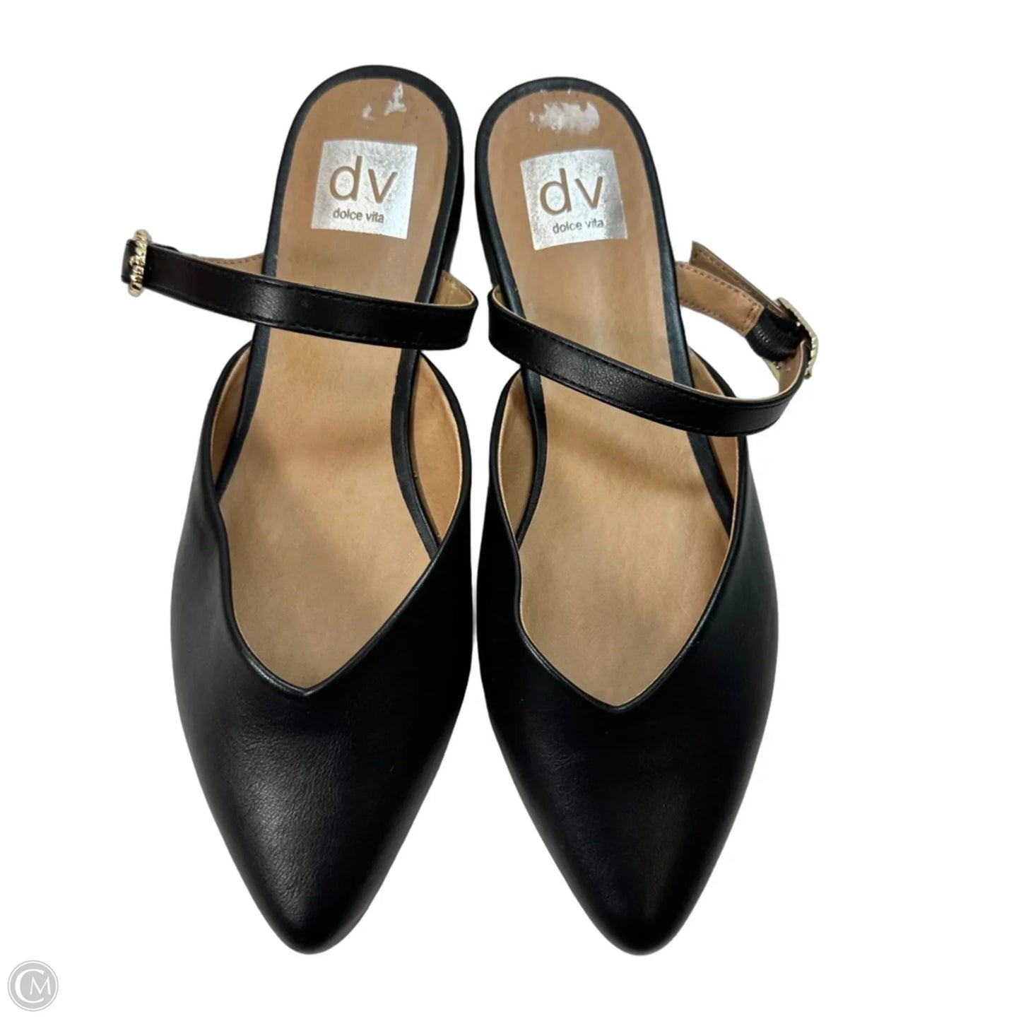 Shoes Flats By Dv In Black, Size: 9