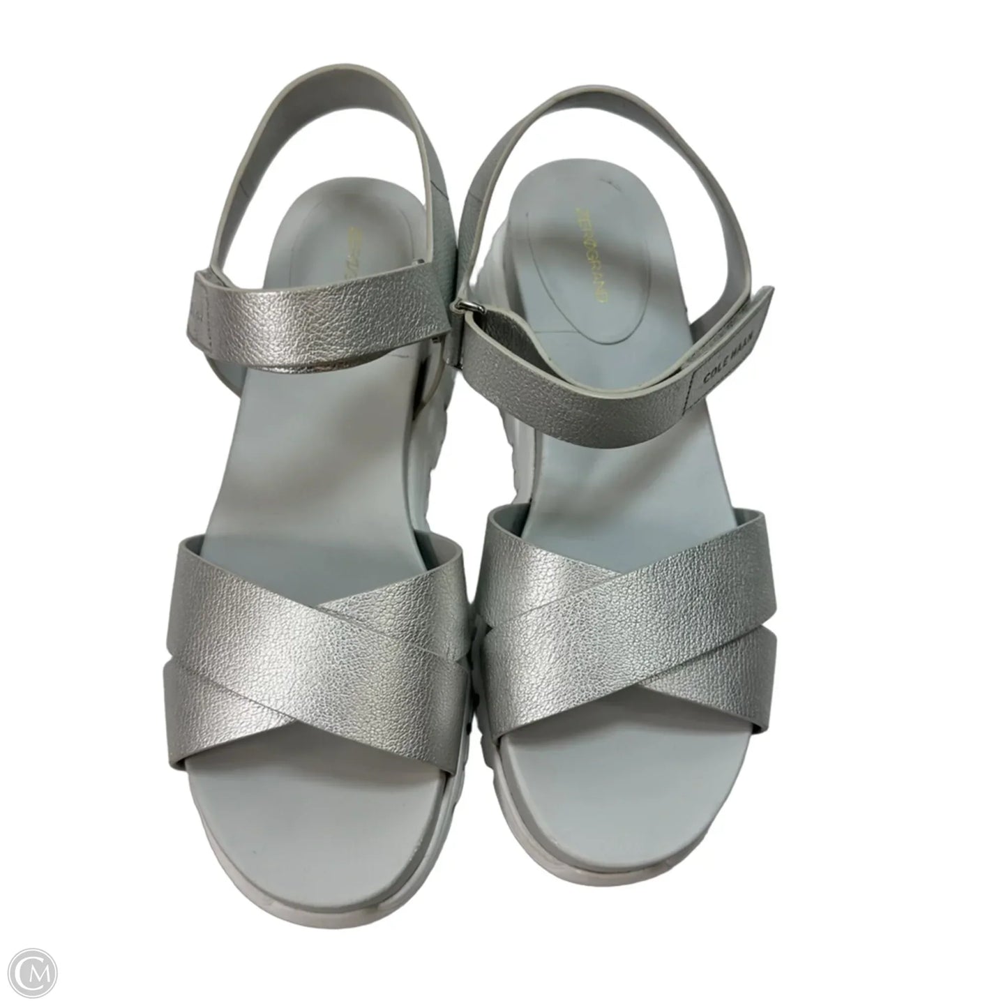 Sandals Flats By Cole Haan In Grey, Size: 9