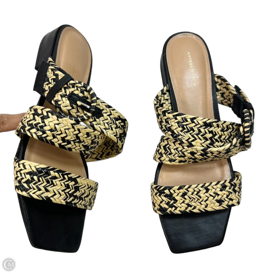 Shoes Flats By Anthropologie In Black, Size: 9