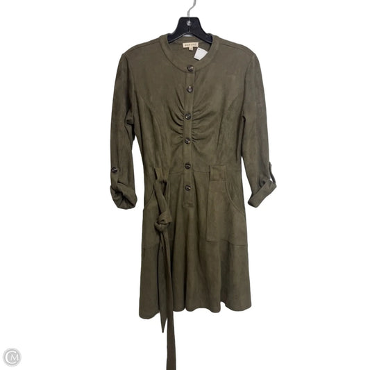 Dress Casual Midi By Main Strip In Green, Size: S