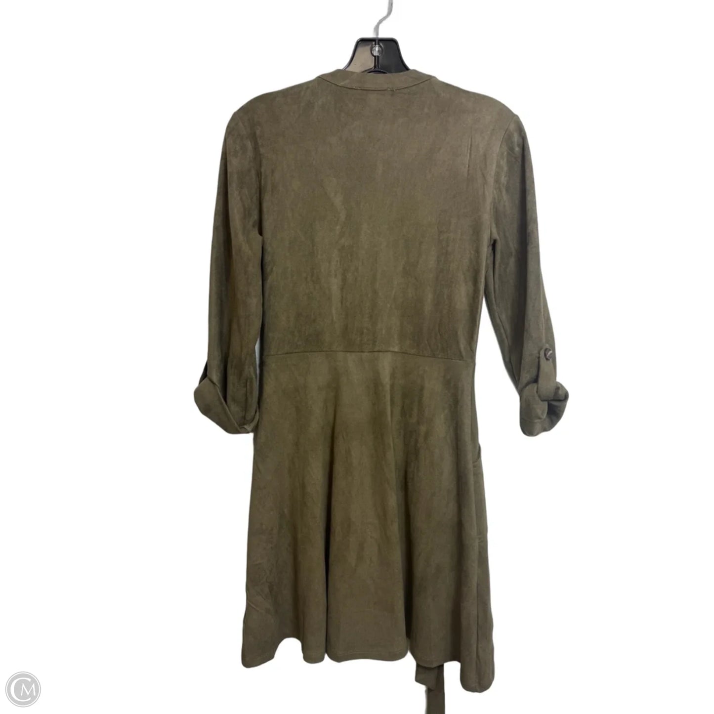 Dress Casual Midi By Main Strip In Green, Size: S