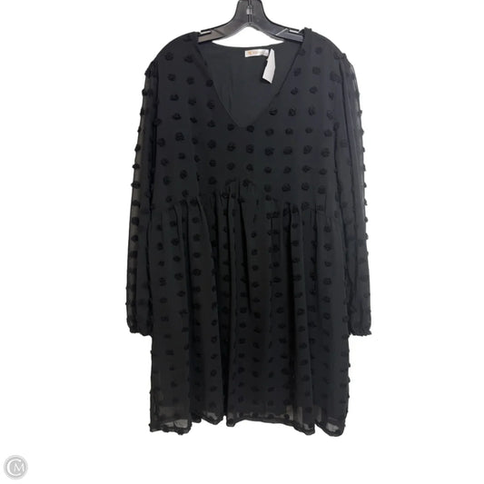 Dress Casual Short By Kirundo In Black, Size: Xl
