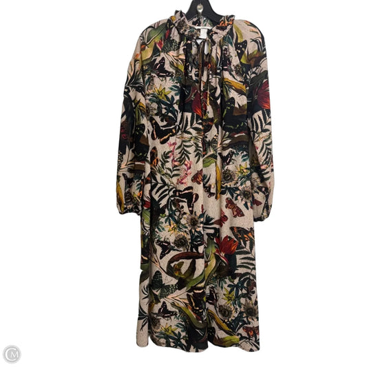 Dress Casual Maxi By H&m In Tan, Size: 12