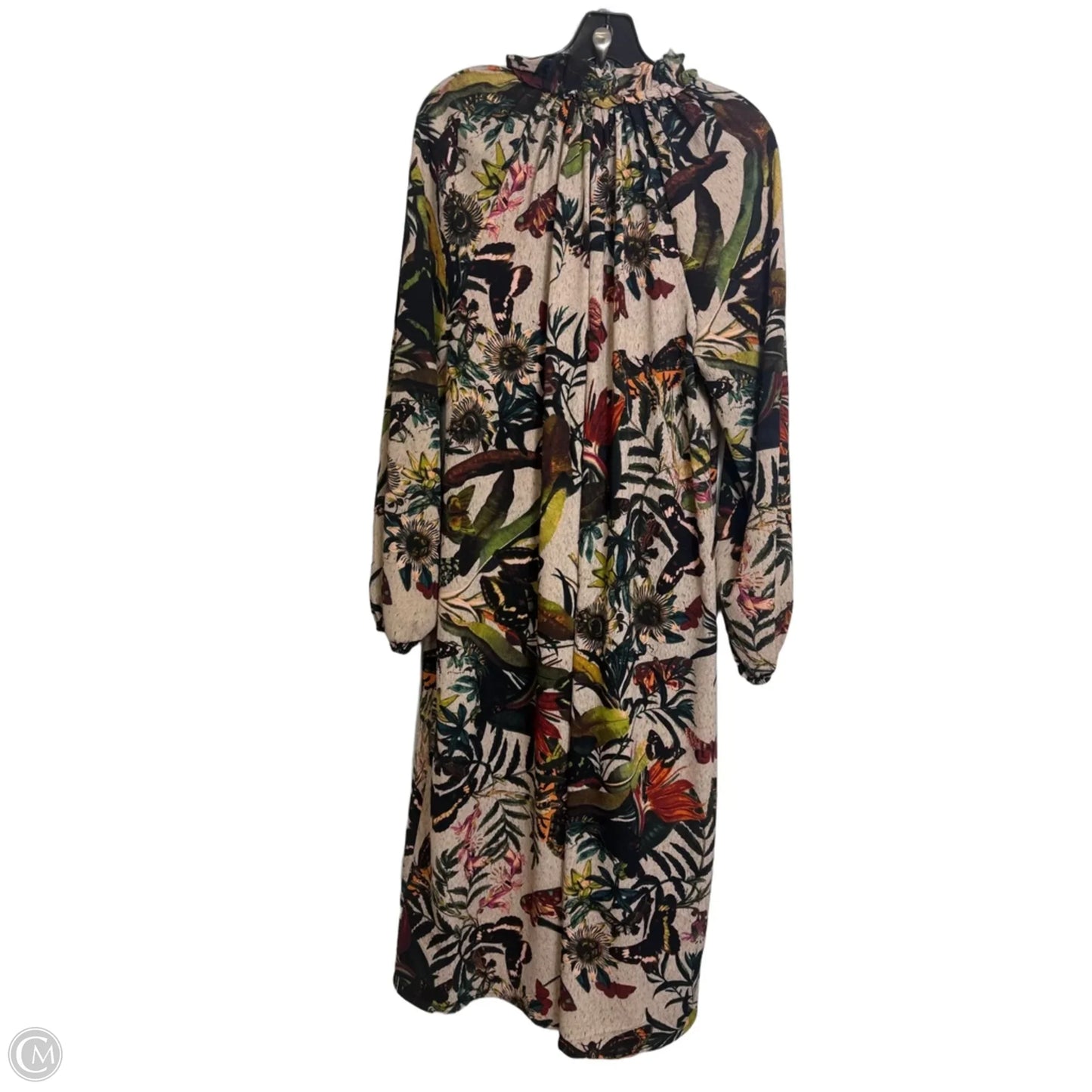 Dress Casual Maxi By H&m In Tan, Size: 12