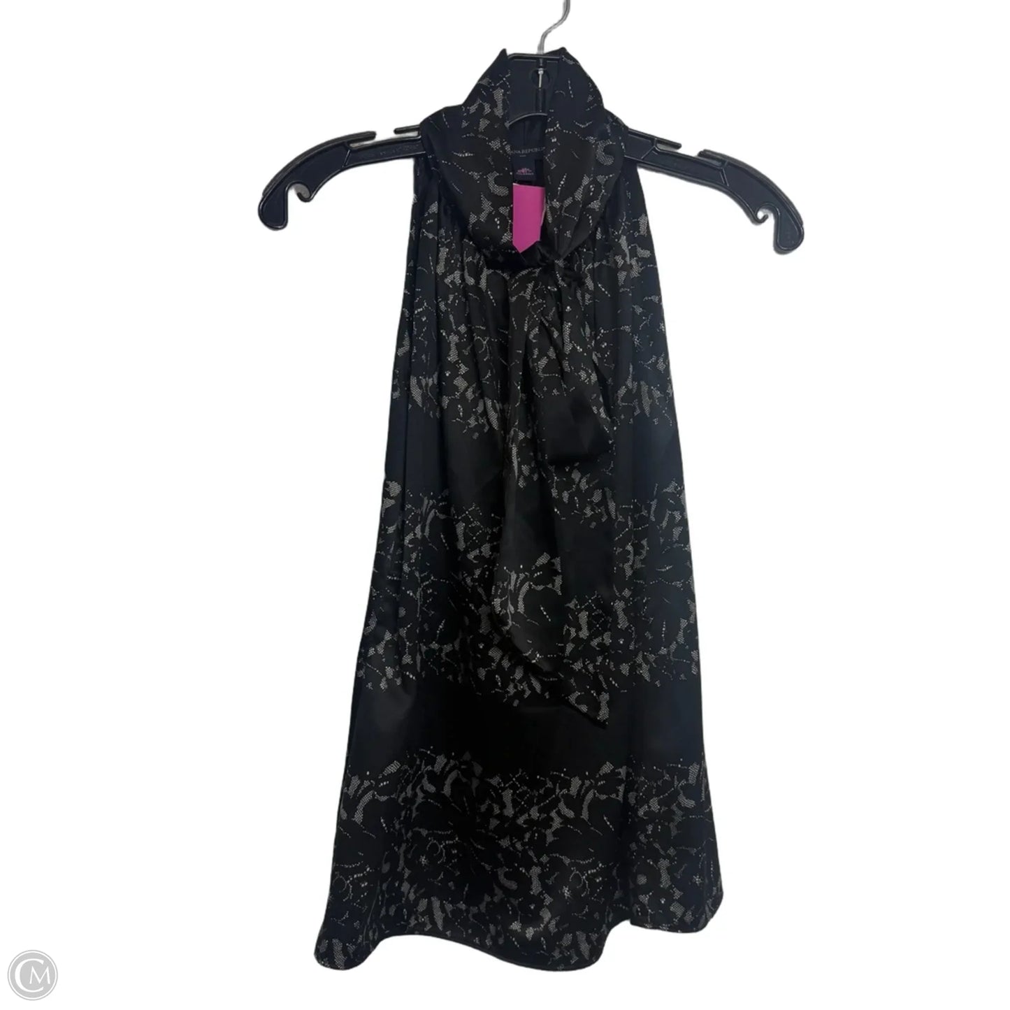 Top Sleeveless By Banana Republic In Black, Size: Xs