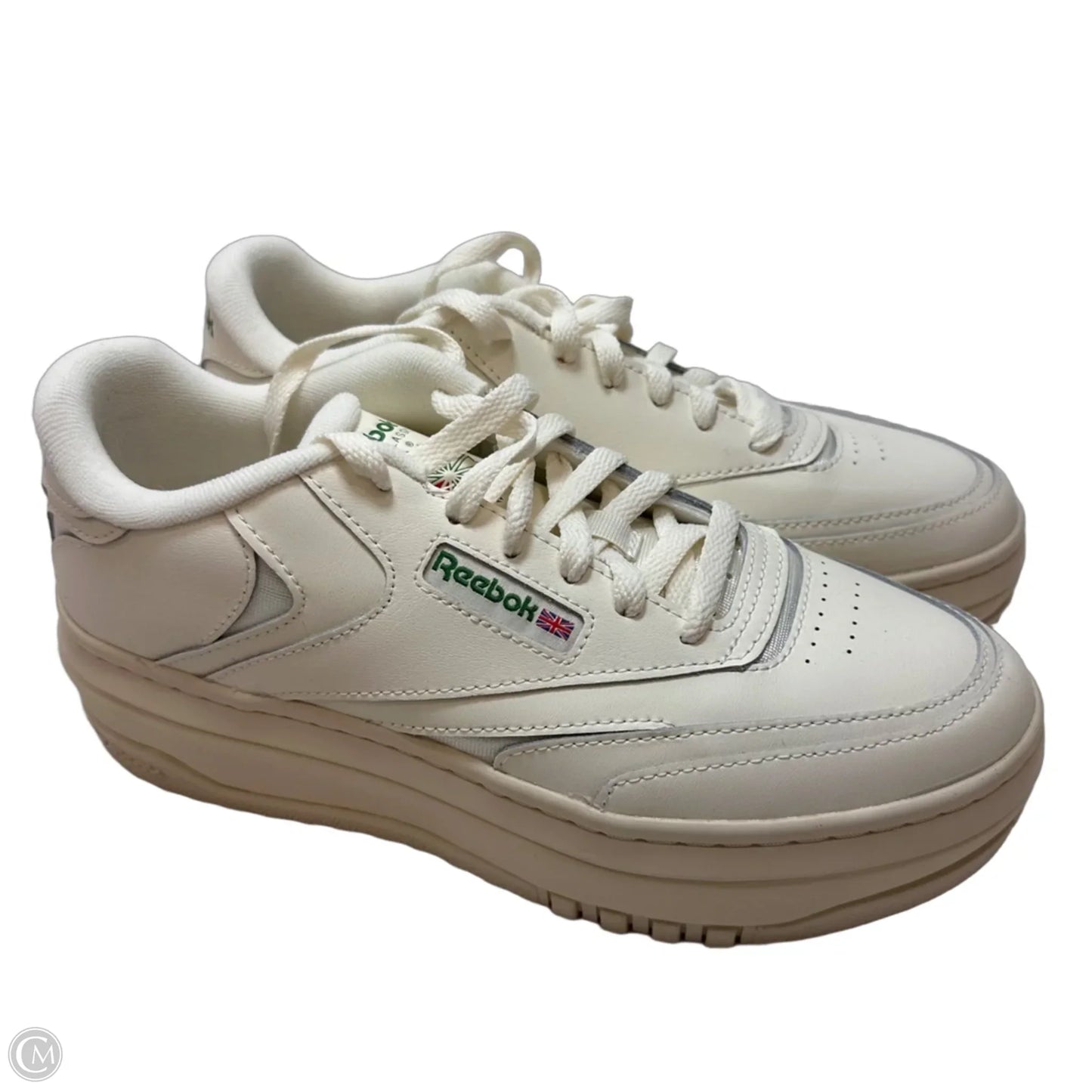 Shoes Athletic By Reebok In White, Size: 9.5