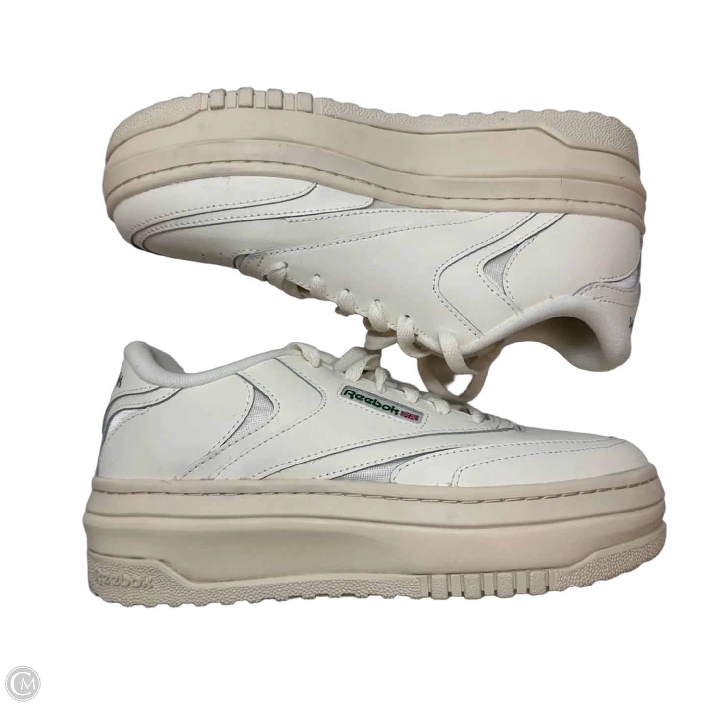 Shoes Athletic By Reebok In White, Size: 9.5