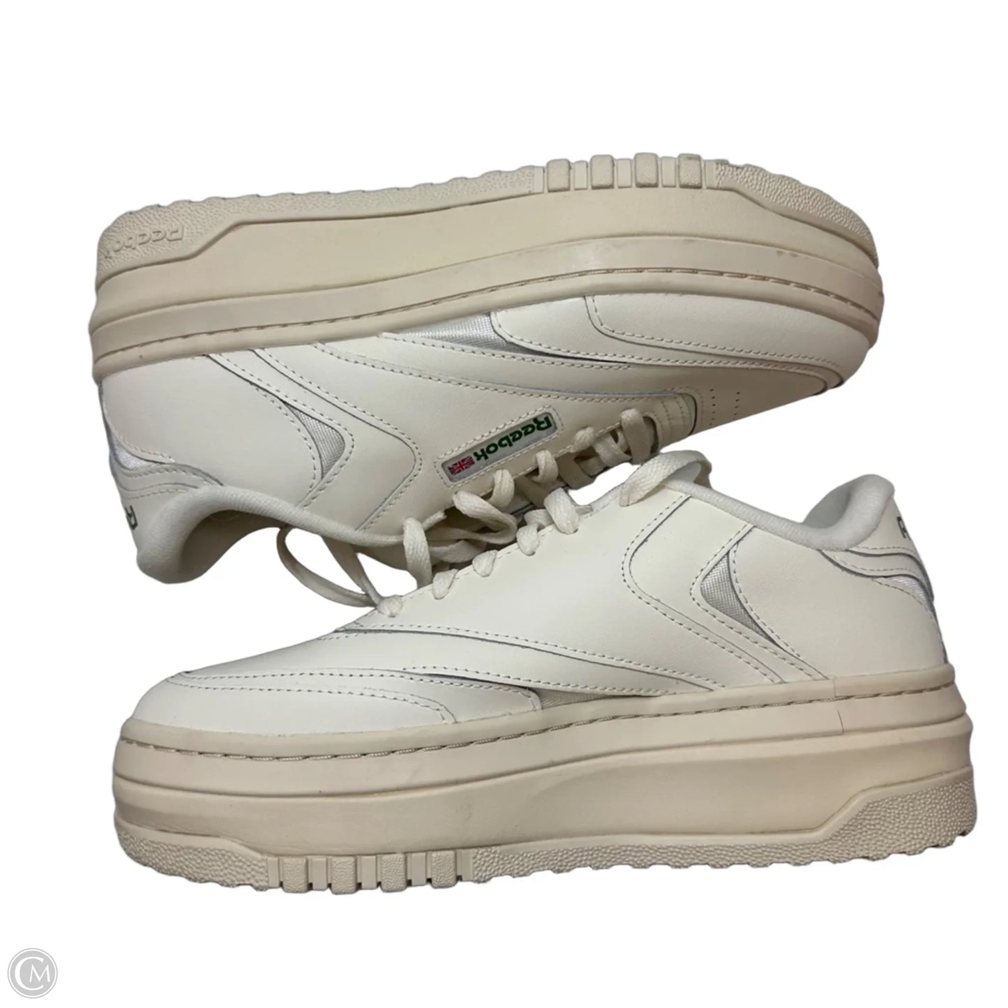 Shoes Athletic By Reebok In White, Size: 9.5