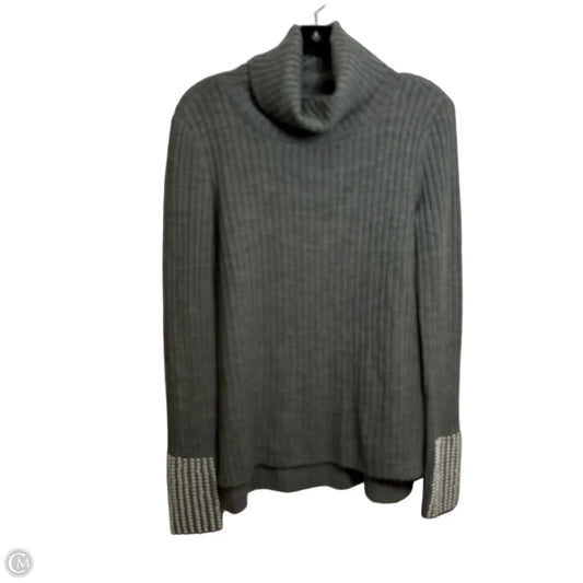 Sweater By Simply Vera In Grey, Size: M
