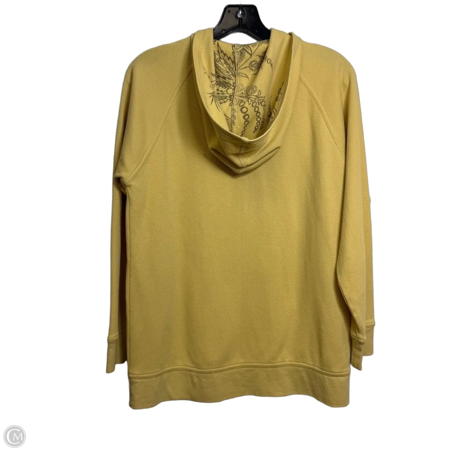 Top Long Sleeve By Chicos In Yellow, Size: M