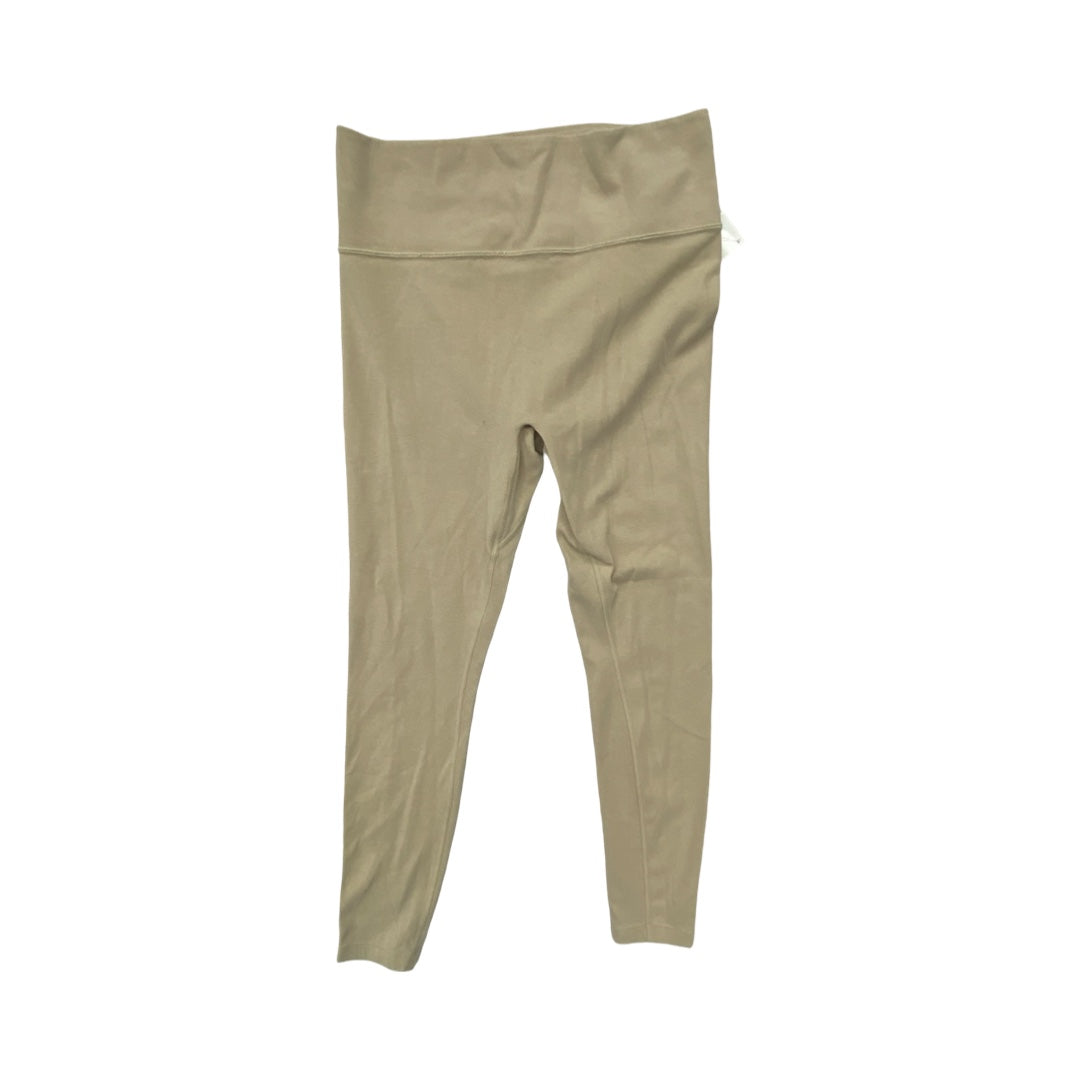Athletic Leggings By Athleta In Beige, Size:M