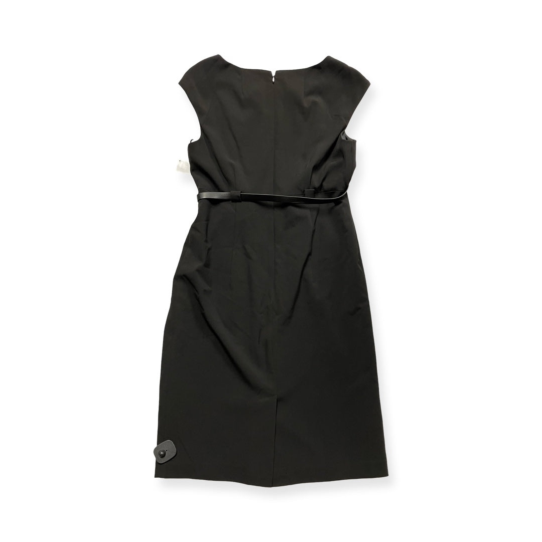 Dress Casual Midi By Ellen Tracy In Black, Size:12