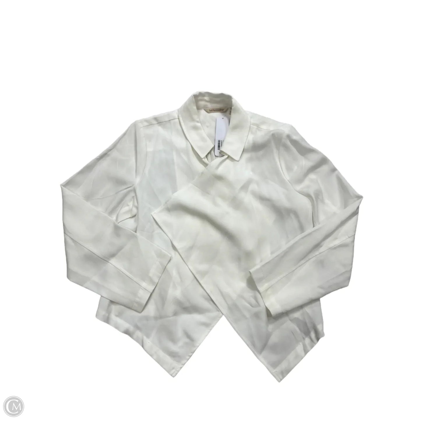 Blazer By Soft Surroundings In Cream, Size: M