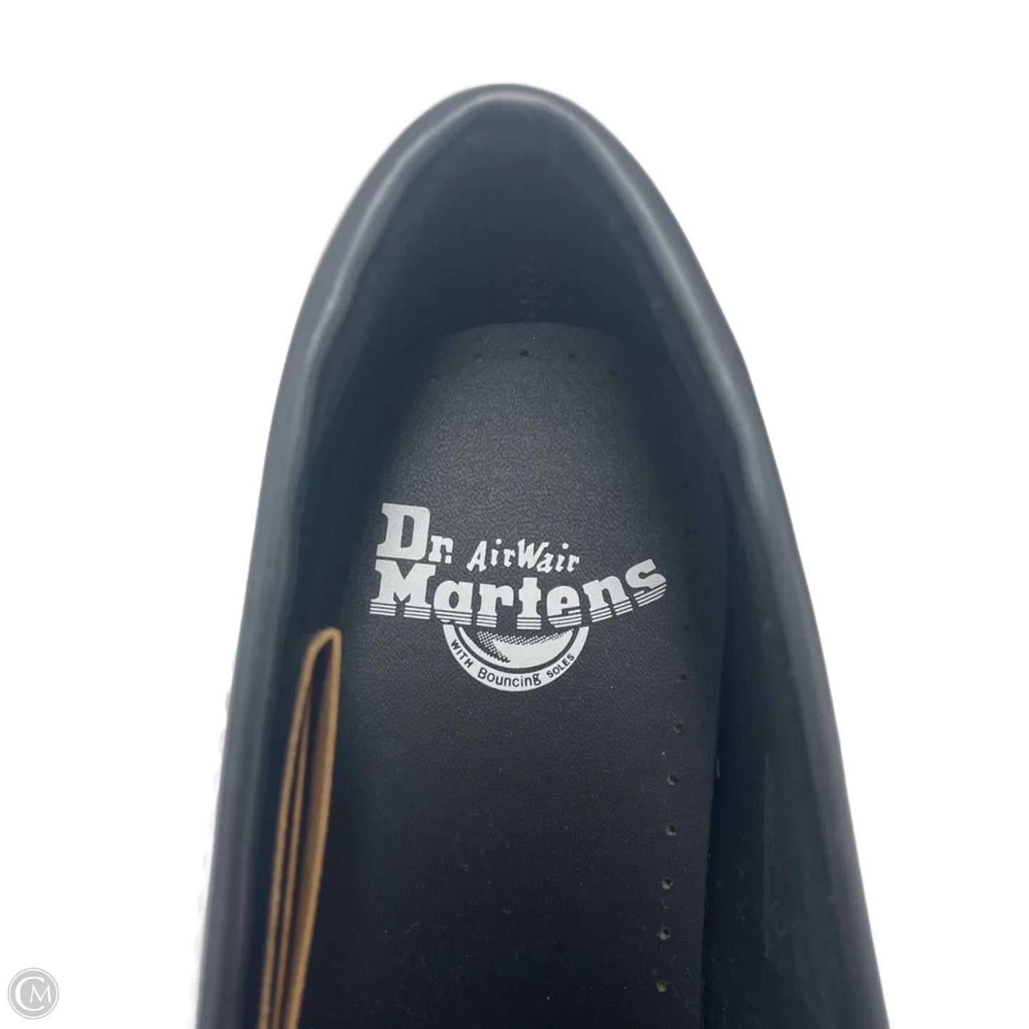 New! Adrian Bex Smooth Leather Loafers By Dr Martens In Black, Size: 10