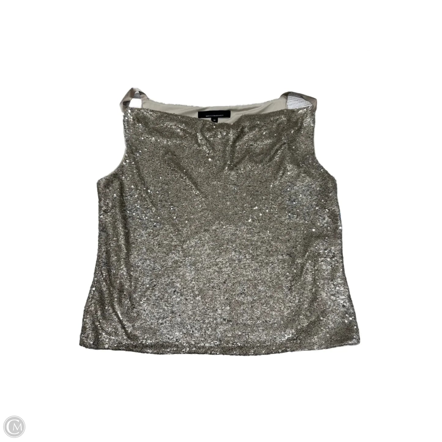 Top Sleeveless By White House Black Market In Gold, Size: M