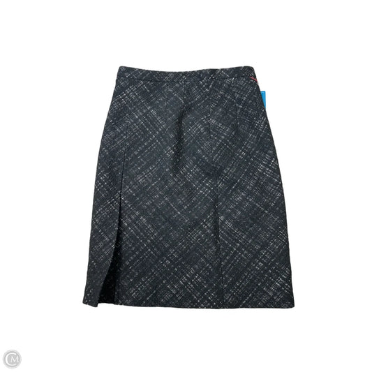 Skirt Mini & Short By Akris In Black & Grey, Size: Xs