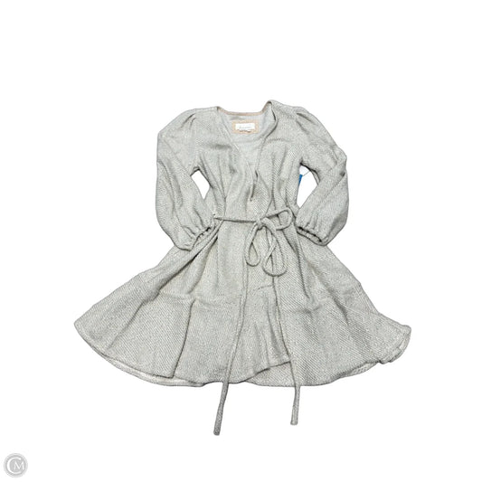 Dress Casual Short By Anthropologie In Grey & White, Size: Sp