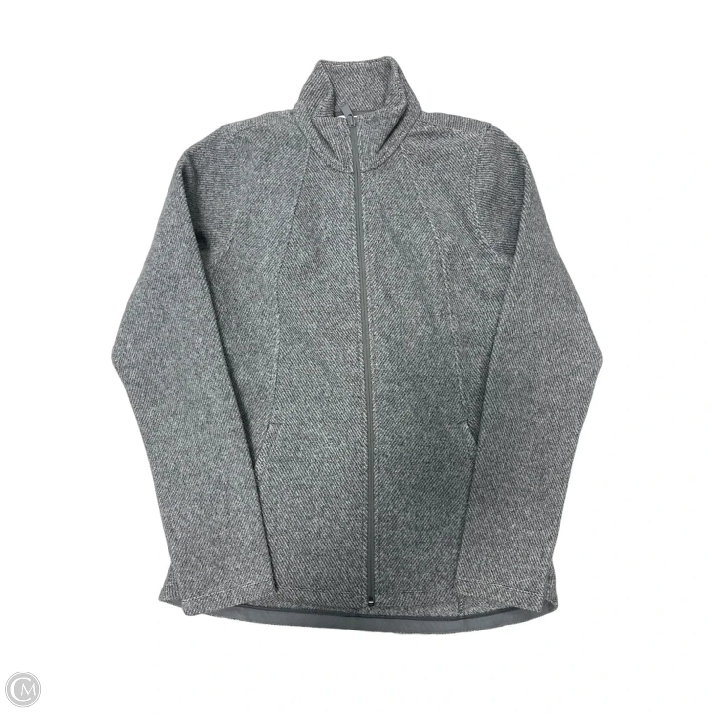 Athletic Jacket By Athleta In Grey, Size: Sp