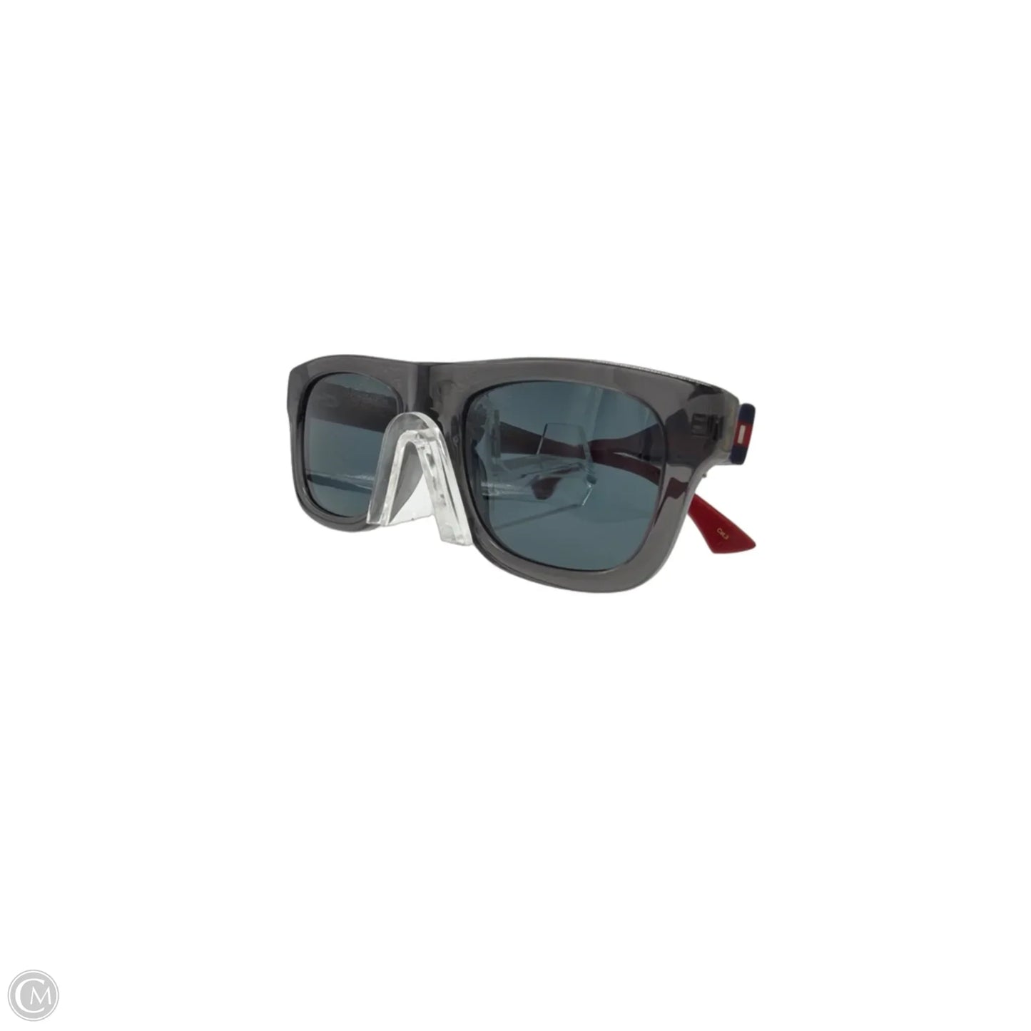 Gucci Transparent Grey Rectangular Luxury Sunglasses