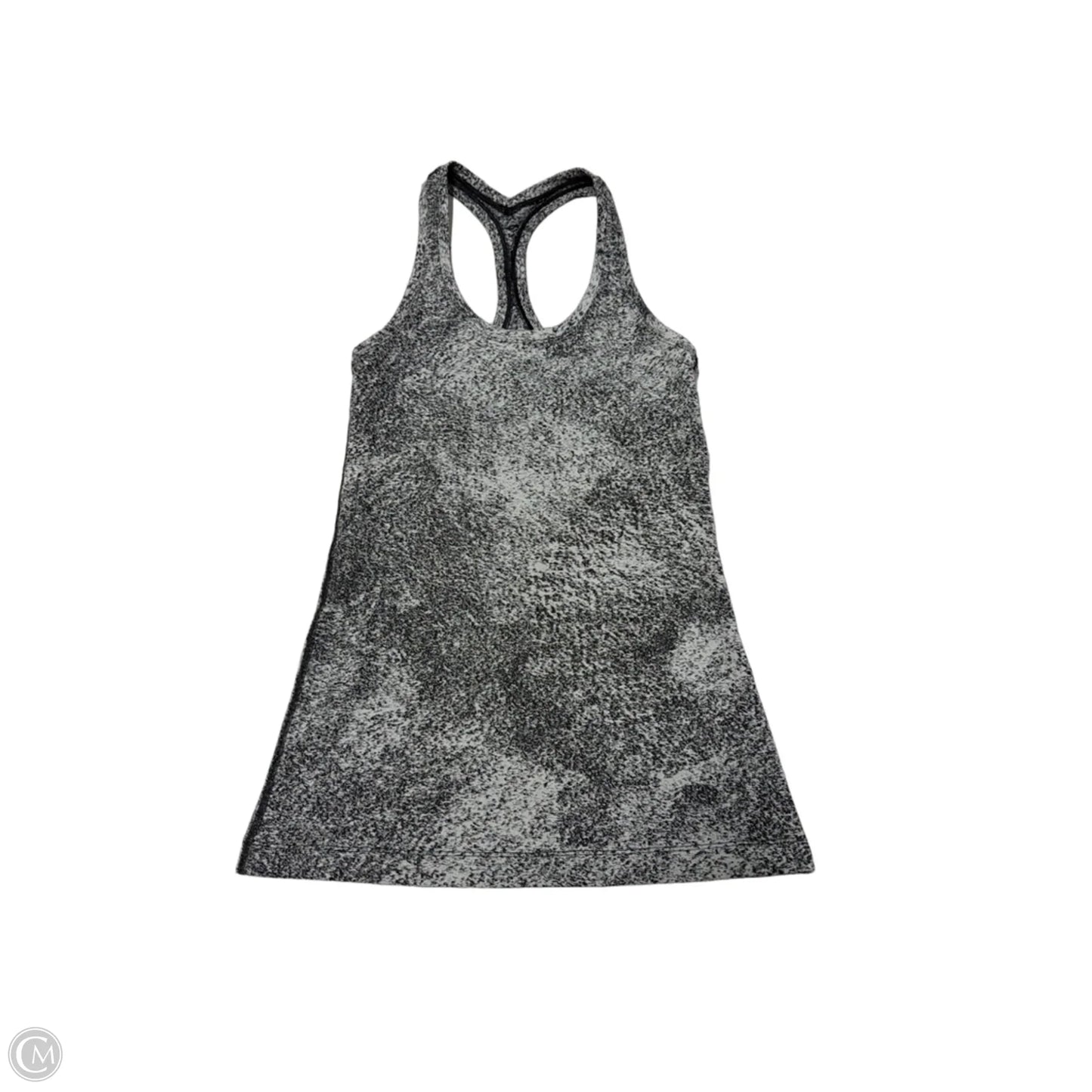 Athletic Tank Top By Lululemon In Grey, Size: M