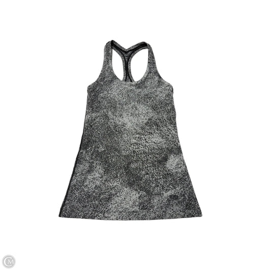 Athletic Tank Top By Lululemon In Grey, Size: M