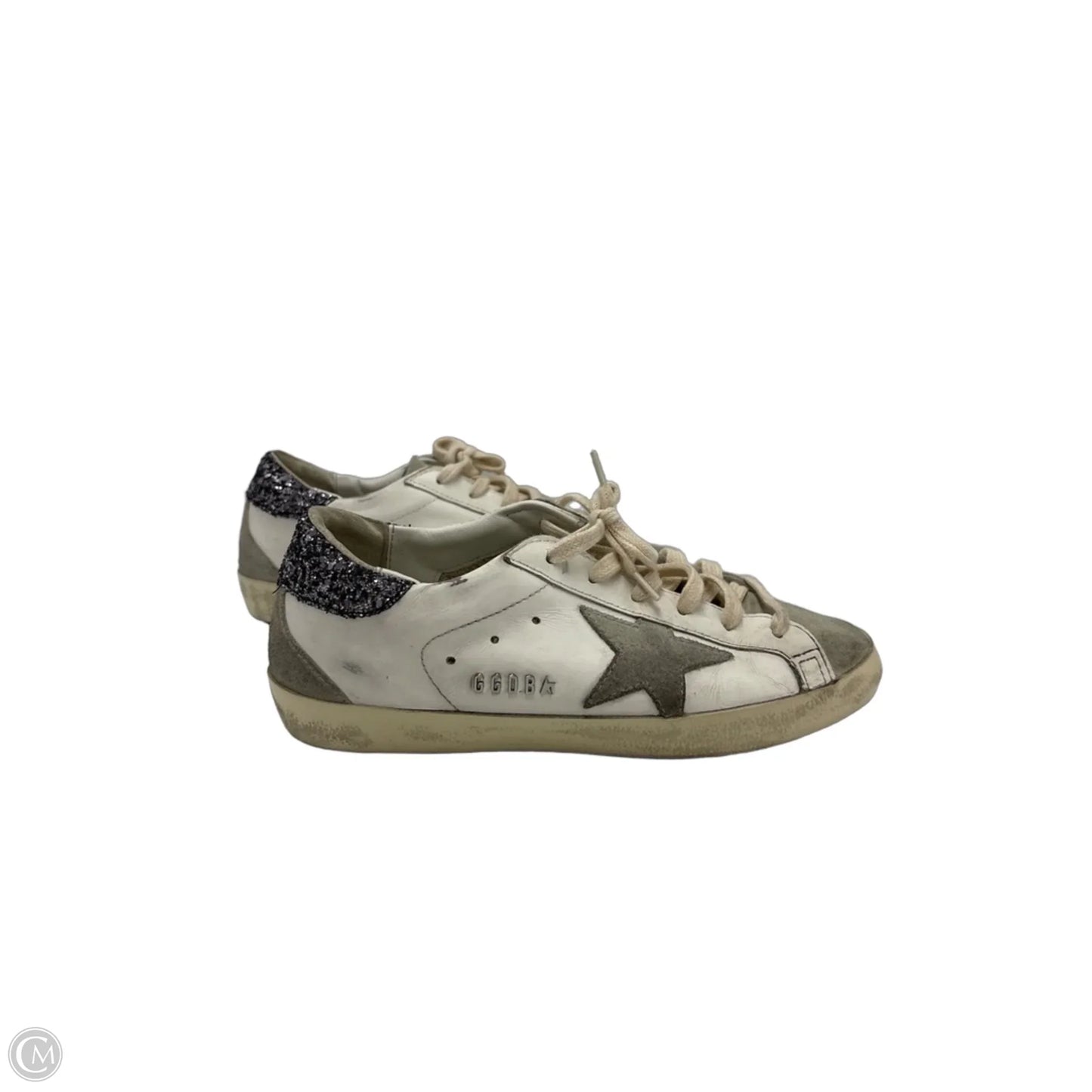 Shoes Luxury Designer By Golden Goose In White, Size: 8