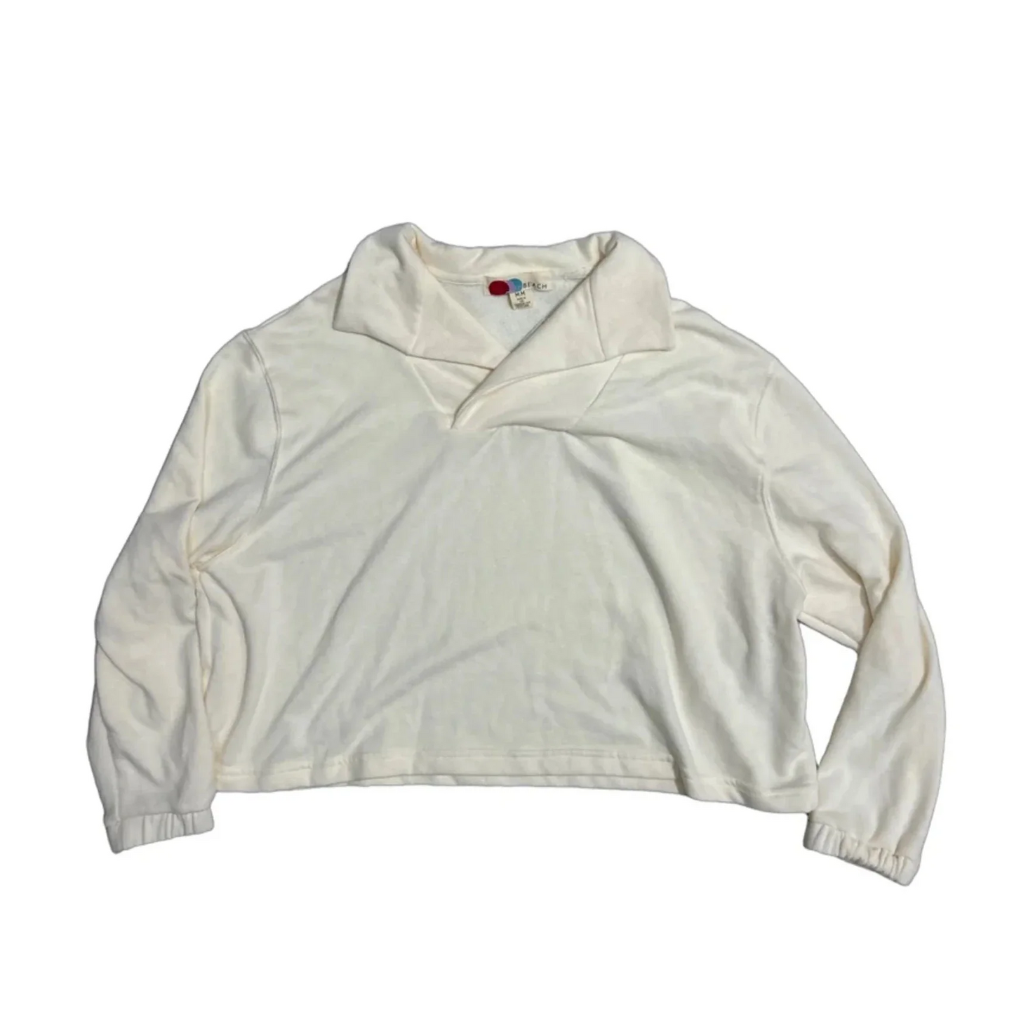 New! Top Long Sleeve By Free People In Cream, Size: M