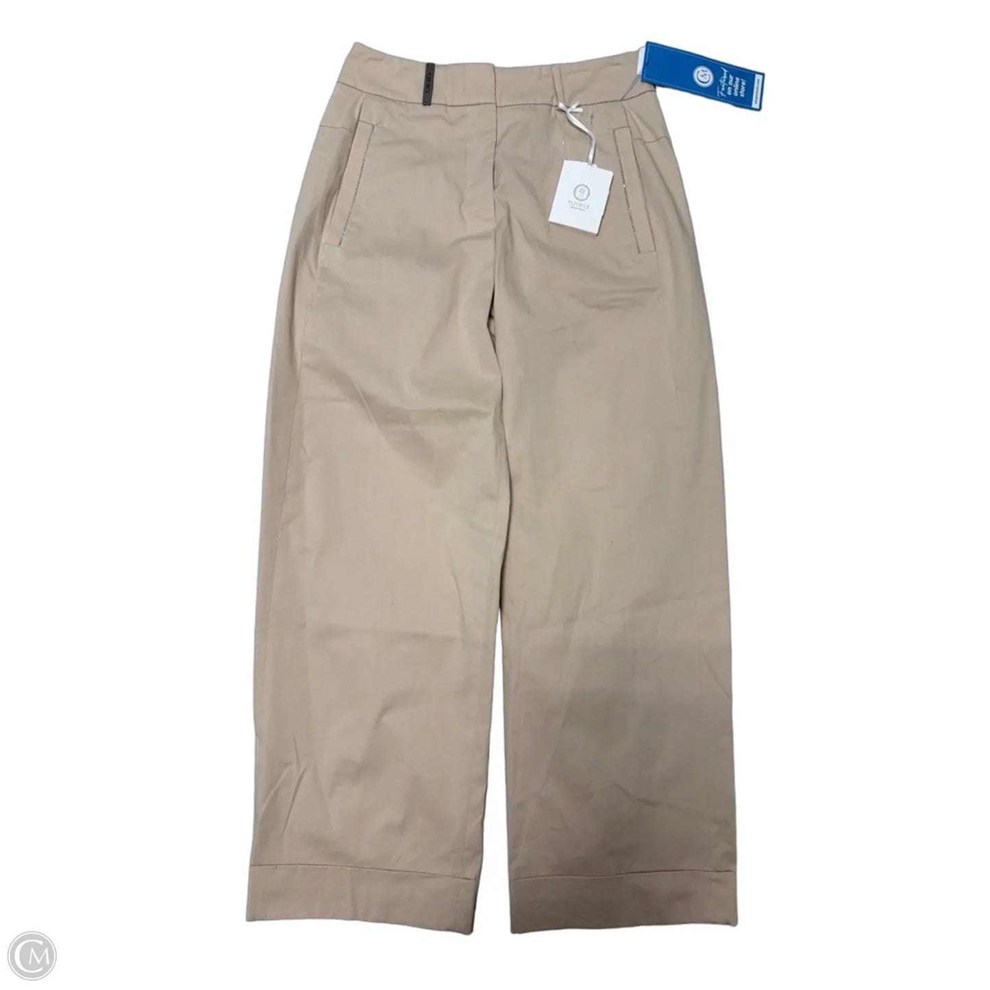 New! Pants Chinos & Khakis By Peserico In Tan, Size: 6