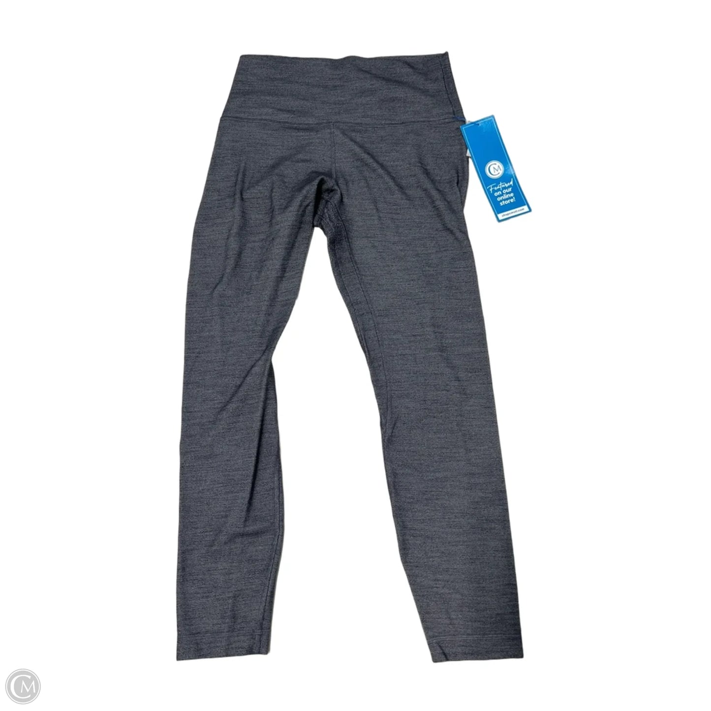 Athletic Leggings By Lululemon In Grey, Size: M