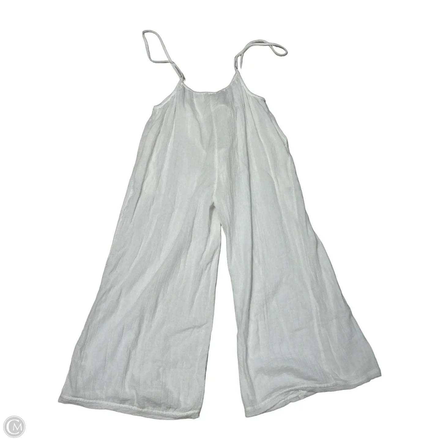 New! 2 PC Jumpsuit w/ Top By Anthropologie In White, Size: Xs