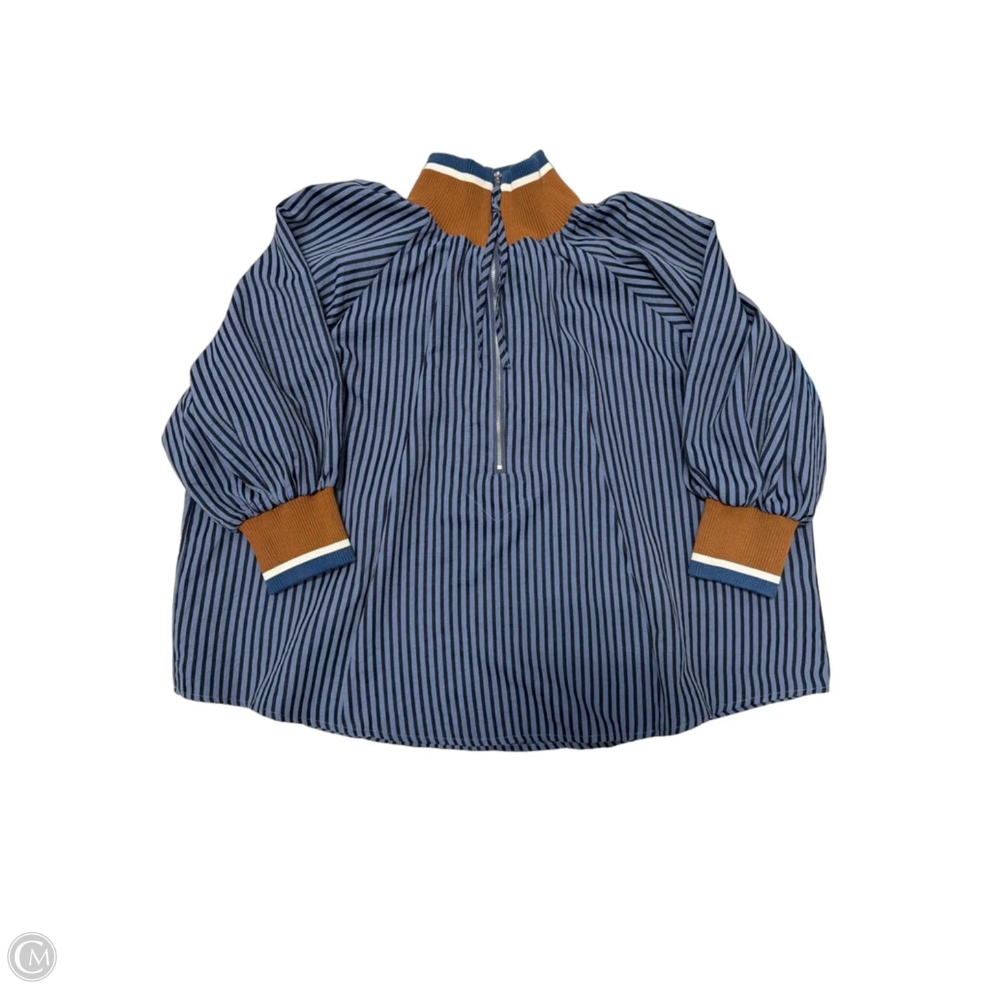 New! Top Long Sleeve By She + Sky In Striped Pattern, Size: S