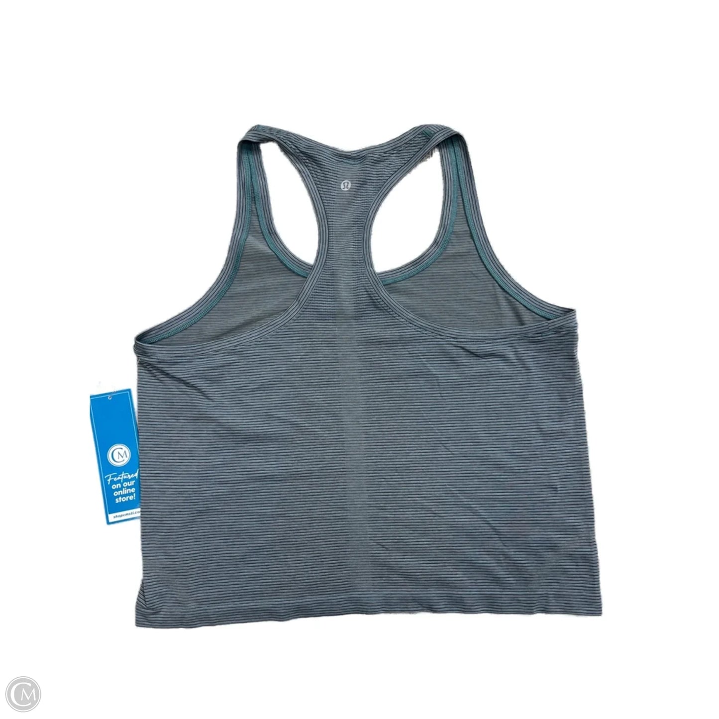 Athletic Tank Top By Lululemon In Blue, Size: Xl