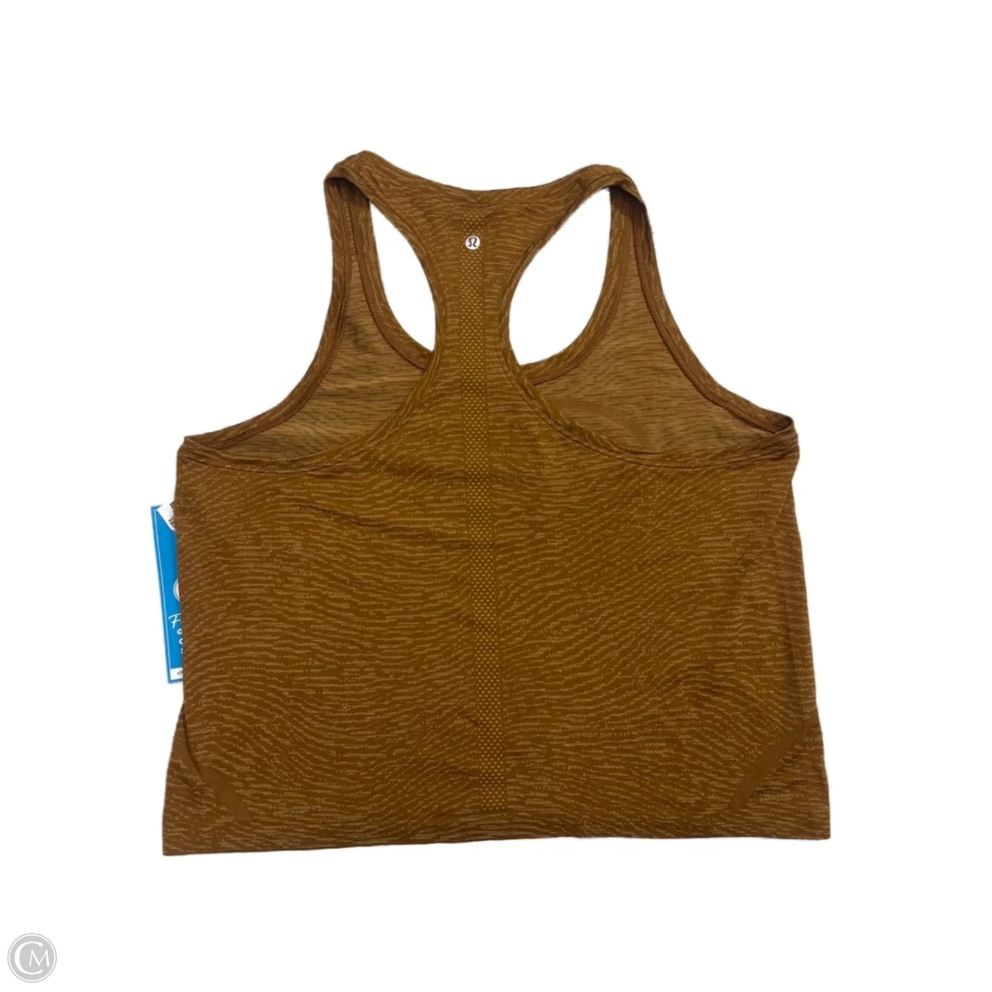 Athletic Tank Top By Lululemon In Brown, Size: Xl